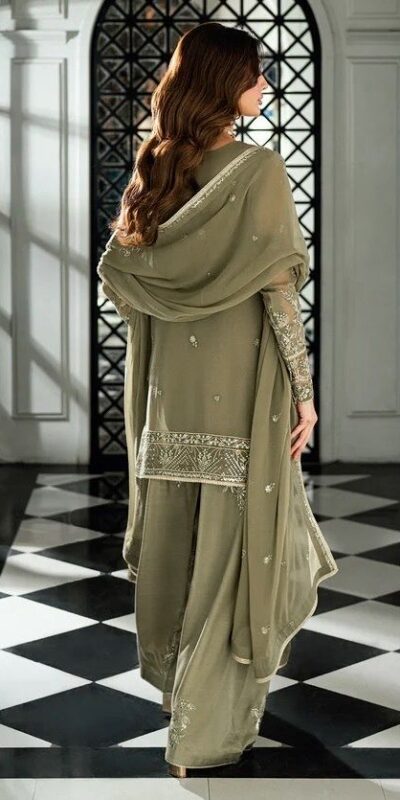 RTC 6037 Sage Green Faux Georgette Salwar Suit with Designer Work. Affordable Price ₹2149. Delivery 4-6 Working Days. Shop now. | Casual Suits, Jump Suits, Creative suits, Designer Suits, Palazzo Suits, Party Wear Suits, Patiala Suits, Salwar suit, Straight Suits