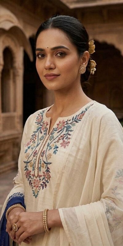 LG 2113 Off Whit eCrape Silk with Embroidery Work Salwar Suit . Introductory Price ₹2049. Delivery 4-6 Working Days. Shop now. | Casual Suits, Jump Suits, Creative suits, Designer Suits, Palazzo Suits, Party Wear Suits, Patiala Suits, Salwar suit, Straight Suits