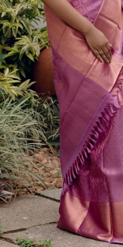 KPR 301 Pink in Soft Lichi Silk Jacquard Work Designer Work Saree . Exclusive Offer ₹1349. Delivery 4-6 Working Days. Shop now. | Creative Sarees, Bollywood Sarees, Designer Sarees, Embroidered Sarees, Ethnic Saree, Modern Digital sarees, Party Wear Sarees, Sarees