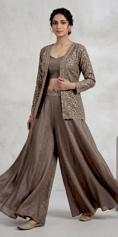 LG 2112 Brown Chinon Salwar Suit Perfect for Wedding, Party, Lohri, Eid, Holi – . Affordable Price ₹1049. Delivery 4-6 Working Days. Shop now. | Casual Suits, Jump Suits, Creative suits, Designer Suits, Palazzo Suits, Party Wear Suits, Patiala Suits, Salwar suit, Straight Suits