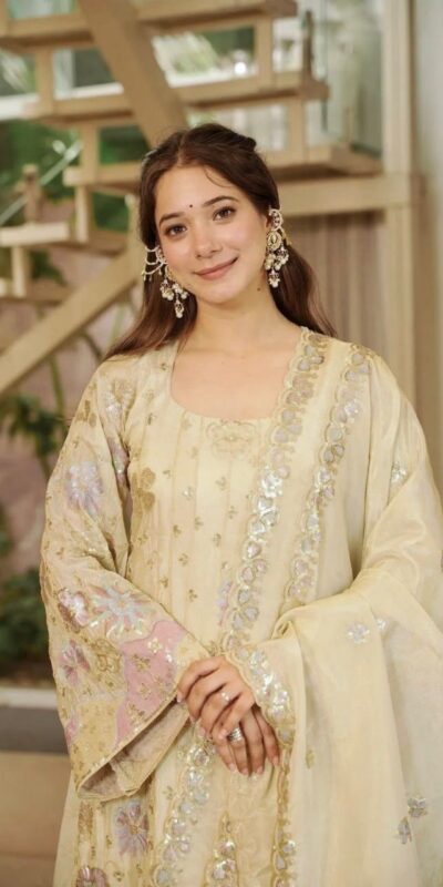 RTC 6030 Cream Vichitra Silk Salwar Suit with Embroidery Work. Wedding, Party, Festive, Events, Grab it for ₹2649. Delivery 4-6 Working Days. Shop now. | Casual Suits, Jump Suits, Creative suits, Designer Suits, Palazzo Suits, Party Wear Suits, Patiala Suits, Salwar suit, Straight Suits