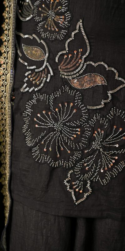 ND 5067 Black Vichitra Silk Salwar Suit with Embroidery Work. Wedding, Party, Festive, Events, Grab it for ₹2399. Delivery 4-6 Working Days. Shop now. | Casual Suits, Jump Suits, Creative suits, Designer Suits, Palazzo Suits, Party Wear Suits, Patiala Suits, Salwar suit, Straight Suits