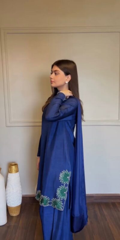 KD 1620 Blue American Silk Salwar Suit Perfect for Wedding, Party, Onam, Family Gatherings, Baisakhi – . Affordable Price ₹1849. Delivery 4-6 Working Days | Casual Suits, Jump Suits, Creative suits, Designer Suits, Palazzo Suits, Party Wear Suits, Patiala Suits, Salwar suit, Straight Suits