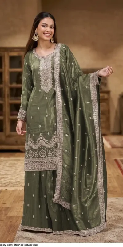 FC 2103 Green Fancy Gold Crush Salwar Suit Perfect for Wedding, Party, Haldi, Onam, Festival Celebrations – . Get it for ₹2549. Delivery 4-6 Work | Casual Suits, Jump Suits, Creative suits, Designer Suits, Palazzo Suits, Party Wear Suits, Patiala Suits, Salwar suit, Straight Suits