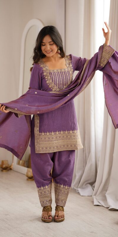 KB 303 Onion Vichitra Silk Salwar Suit with Embroidery Work. Wedding, Party, Festive, Events, Grab it for ₹2049. Delivery 4-6 Working Days. Shop now. | Casual Suits, Jump Suits, Creative suits, Designer Suits, Palazzo Suits, Party Wear Suits, Patiala Suits, Salwar suit, Straight Suits