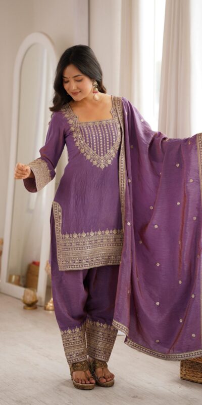 KB 303 Onion Vichitra Silk Salwar Suit with Embroidery Work. Wedding, Party, Festive, Events, Grab it for ₹2049. Delivery 4-6 Working Days. Shop now. | Casual Suits, Jump Suits, Creative suits, Designer Suits, Palazzo Suits, Party Wear Suits, Patiala Suits, Salwar suit, Straight Suits
