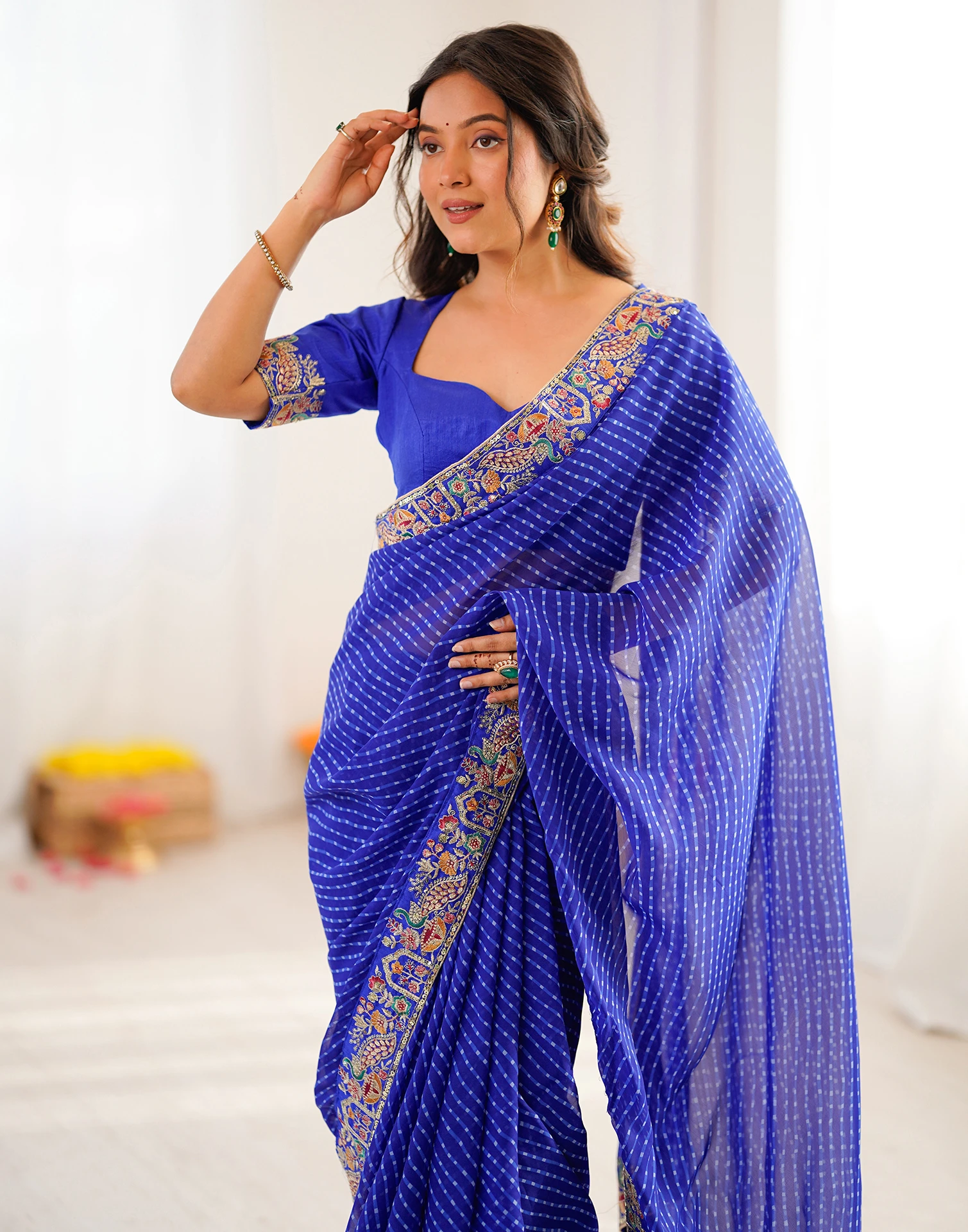 SP 79 Blue Faux Georgette Saree Perfect for Wedding, Party, Lohri, Engagement, Baby Shower – . Now at just ₹1999. Delivery 4-6 Working Days. Shop now | Creative Sarees, Bollywood Sarees, Designer Sarees, Embroidered Sarees, Ethnic Saree, Modern Digital sarees, Party Wear Sarees, Sarees