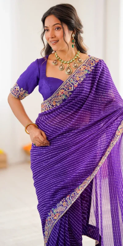 SP 79 Purple Faux Georgette Saree Perfect for Wedding, Party, Lohri, Engagement, Baby Shower – . Now at just ₹1999. Delivery 4-6 Working Days. Shop now | Creative Sarees, Bollywood Sarees, Designer Sarees, Embroidered Sarees, Ethnic Saree, Modern Digital sarees, Party Wear Sarees, Sarees