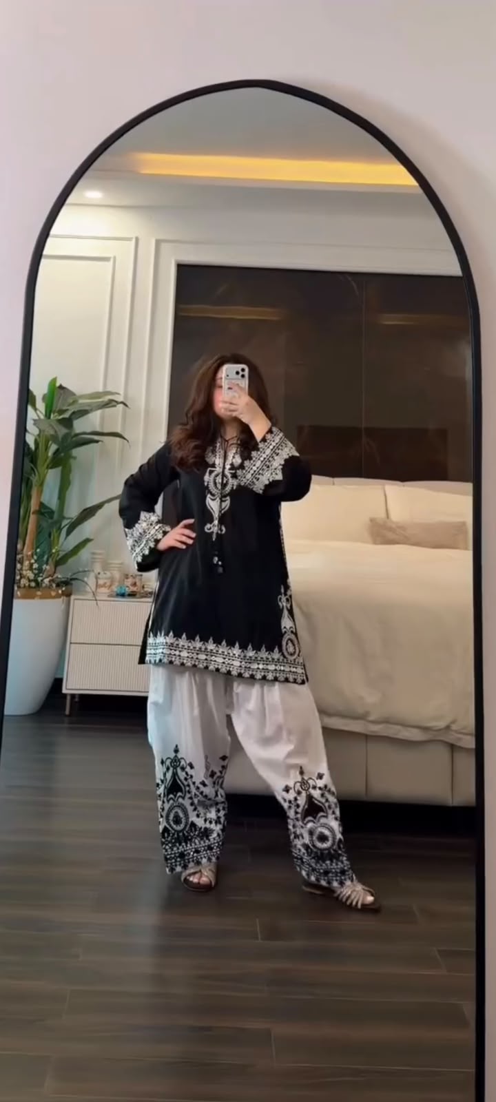 JF 044 Black Black Natural Crep Silk Salwar Suit with Embroidery Work & Digital Print. Now at just ₹2099. Delivery 4-6 Working Days. Shop now. | Casual Suits, Jump Suits, Creative suits, Designer Suits, Palazzo Suits, Party Wear Suits, Patiala Suits, Salwar suit, Straight Suits