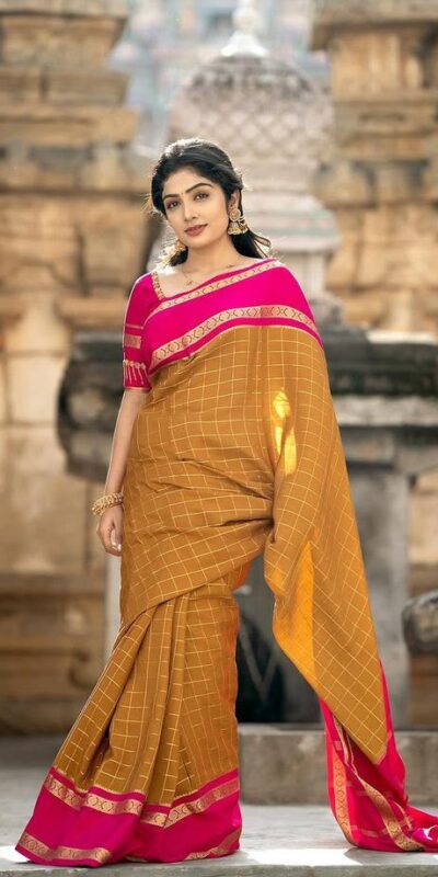 KPR 287 Mustered Color Yellow Soft Lichi Silk Saree with Jacquard Work. Best Price ₹1449. Delivery 4-6 Working Days. Shop now. | Creative Sarees, Bollywood Sarees, Designer Sarees, Embroidered Sarees, Ethnic Saree, Modern Digital sarees, Party Wear Sarees, Sarees