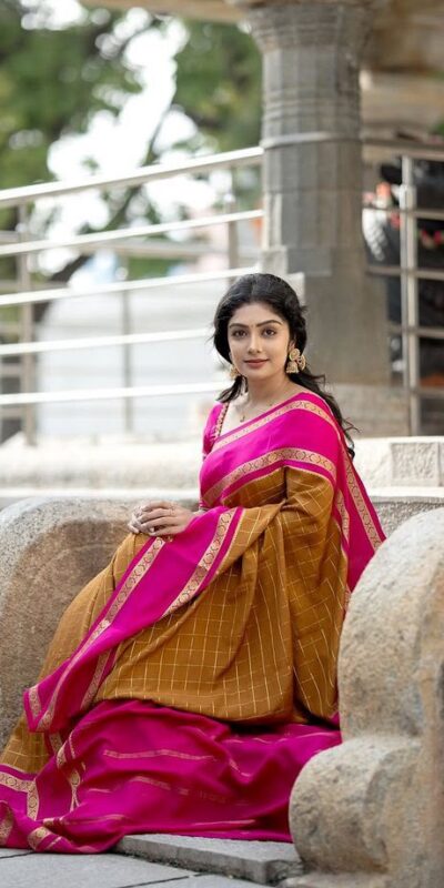 KPR 287 Mustered Color Yellow Soft Lichi Silk Saree with Jacquard Work. Best Price ₹1449. Delivery 4-6 Working Days. Shop now. | Creative Sarees, Bollywood Sarees, Designer Sarees, Embroidered Sarees, Ethnic Saree, Modern Digital sarees, Party Wear Sarees, Sarees
