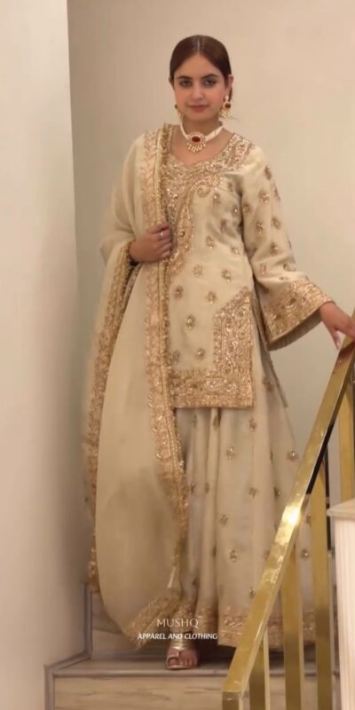 AD 236 Cream Color Chinon Silk Salwar Suit with Embroidery Work. Online Get it for ₹2149. Delivery 4-6 Working Days. Shop now. | Casual Suits, Jump Suits, Creative suits, Designer Suits, Palazzo Suits, Party Wear Suits, Patiala Suits, Salwar suit, Straight Suits