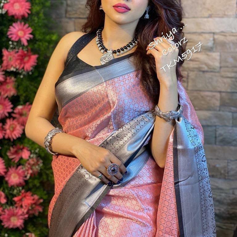 KPR 051 Pink Soft Lichi Silk Saree with Lace Work & Lace Border. Introductory Price ₹1449. Delivery 4-6 Working Days. Shop now. | Creative Sarees, Bollywood Sarees, Designer Sarees, Embroidered Sarees, Ethnic Saree, Modern Digital sarees, Party Wear Sarees, Sarees