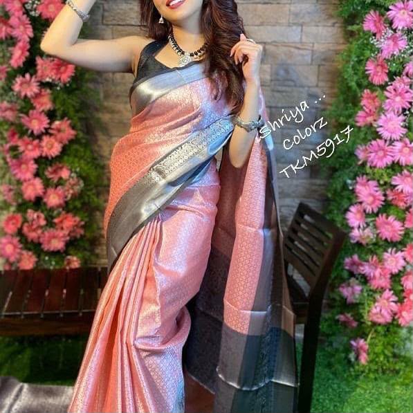KPR 051 Pink Soft Lichi Silk Saree with Lace Work & Lace Border. Introductory Price ₹1449. Delivery 4-6 Working Days. Shop now. | Creative Sarees, Bollywood Sarees, Designer Sarees, Embroidered Sarees, Ethnic Saree, Modern Digital sarees, Party Wear Sarees, Sarees