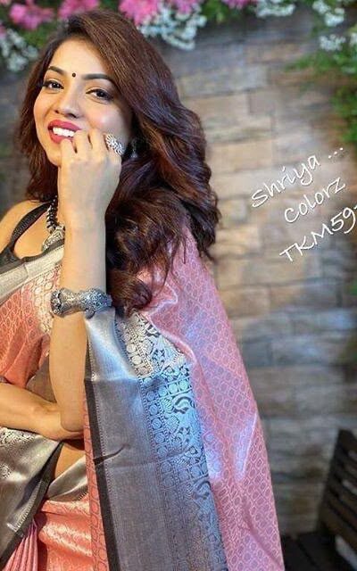 KPR 051 Pink Soft Lichi Silk Saree with Lace Work & Lace Border. Introductory Price ₹1449. Delivery 4-6 Working Days. Shop now. | Creative Sarees, Bollywood Sarees, Designer Sarees, Embroidered Sarees, Ethnic Saree, Modern Digital sarees, Party Wear Sarees, Sarees