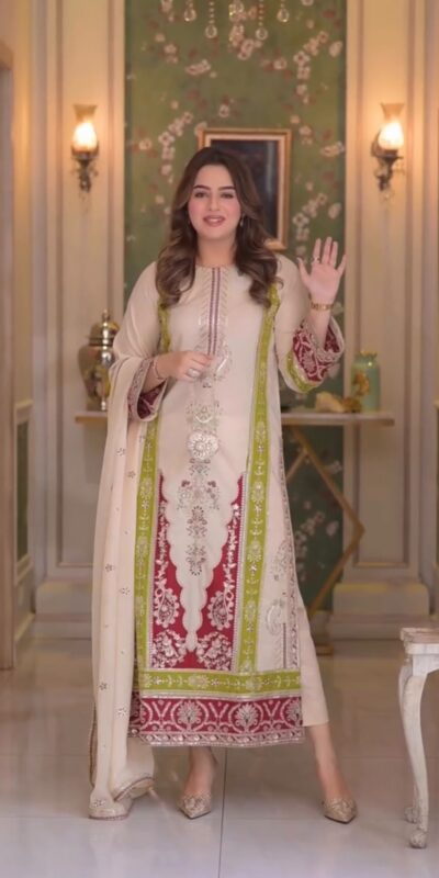AD 238 Cream Roman Silk Salwar Suit Perfect for Wedding, Party, Lohri, Onam, Reception – . Grab it for ₹2399. Delivery 4-6 Working Days. Shop now. | Casual Suits, Jump Suits, Creative suits, Designer Suits, Palazzo Suits, Party Wear Suits, Patiala Suits, Salwar suit, Straight Suits