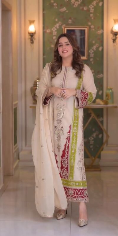AD 238 Cream Roman Silk Salwar Suit Perfect for Wedding, Party, Lohri, Onam, Reception – . Grab it for ₹2399. Delivery 4-6 Working Days. Shop now. | Casual Suits, Jump Suits, Creative suits, Designer Suits, Palazzo Suits, Party Wear Suits, Patiala Suits, Salwar suit, Straight Suits