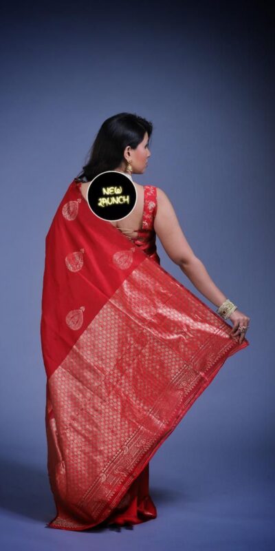 KP 2072 Red Color Yellow Soft Lichi Silk Saree with Jacquard Work. Best Price ₹1299. Delivery 4-6 Working Days. Shop now. | Creative Sarees, Bollywood Sarees, Designer Sarees, Embroidered Sarees, Ethnic Saree, Modern Digital sarees, Party Wear Sarees, Sarees