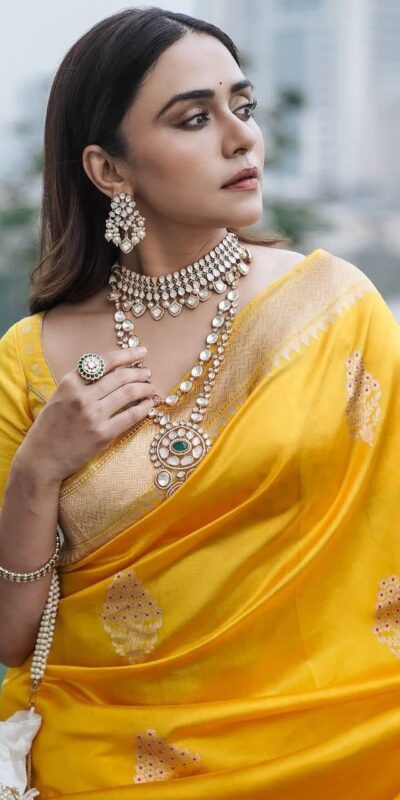 KPR 253 Yellow Color Yellow Soft Lichi Silk Saree with Jacquard Work. Best Price ₹1349. Delivery 4-6 Working Days. Shop now. | Creative Sarees, Bollywood Sarees, Designer Sarees, Embroidered Sarees, Ethnic Saree, Modern Digital sarees, Party Wear Sarees, Sarees