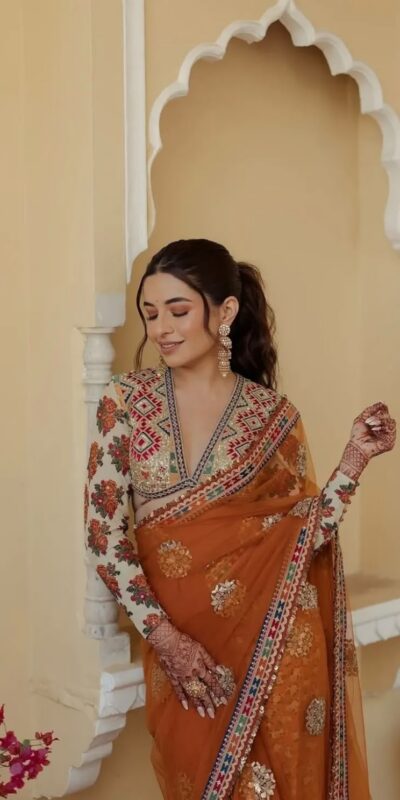 ST 487 Mustered in Butterfly Net Lace Work & Embroidery Work Saree . Affordable Price ₹1999. Delivery 4-6 Working Days. Shop now. | Creative Sarees, Bollywood Sarees, Designer Sarees, Embroidered Sarees, Ethnic Saree, Modern Digital sarees, Party Wear Sarees, Sarees