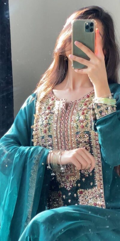 ZC 8021 Teal Fox Georgette Salwar Suit with Embroidery Work & Sequins Work. Exclusive Offer ₹2099. Delivery 4-6 Working Days. Shop now. | Casual Suits, Jump Suits, Creative suits, Designer Suits, Palazzo Suits, Party Wear Suits, Patiala Suits, Salwar suit, Straight Suits