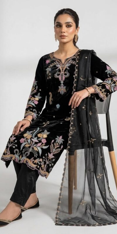 LG 2124 Black Color Roman Silk Salwar Suit with Embroidery Work. Available at ₹2149 only. Delivery 4-6 Working Days. Shop now. | Casual Suits, Jump Suits, Creative suits, Designer Suits, Palazzo Suits, Party Wear Suits, Patiala Suits, Salwar suit, Straight Suits