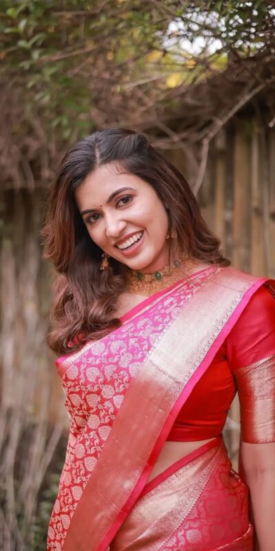 KPR 234 Gajri Soft Lichi Silk Saree with Lace Work & Lace Border. Introductory Price ₹1349. Delivery 4-6 Working Days. Shop now. | Creative Sarees, Bollywood Sarees, Designer Sarees, Embroidered Sarees, Ethnic Saree, Modern Digital sarees, Party Wear Sarees, Sarees