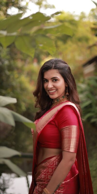 KPR 234 Gajri Soft Lichi Silk Saree with Lace Work & Lace Border. Introductory Price ₹1349. Delivery 4-6 Working Days. Shop now. | Creative Sarees, Bollywood Sarees, Designer Sarees, Embroidered Sarees, Ethnic Saree, Modern Digital sarees, Party Wear Sarees, Sarees