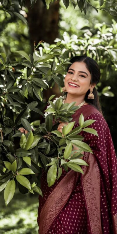 KPR 265 Maroon Soft Lichi Silk Saree with Lace Work & Lace Border. Introductory Price ₹1349. Delivery 4-6 Working Days. Shop now. | Creative Sarees, Bollywood Sarees, Designer Sarees, Embroidered Sarees, Ethnic Saree, Modern Digital sarees, Party Wear Sarees, Sarees