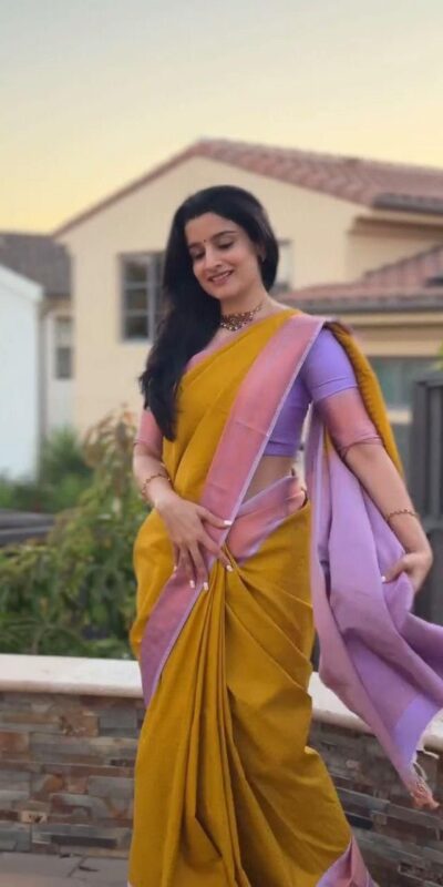 KP 6061 Mustered Color Soft Lichi Silk Saree with Jacquard Work. Best Price ₹1349. Delivery 4-6 Working Days. Online Shop now. | Creative Sarees, Bollywood Sarees, Designer Sarees, Embroidered Sarees, Ethnic Saree, Modern Digital sarees, Party Wear Sarees, Sarees
