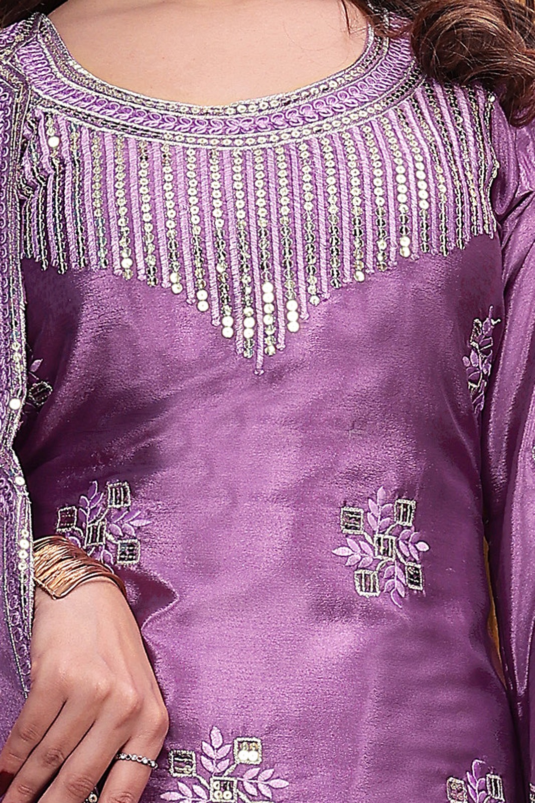 FE 142 Lavender in Chinon Embroidery Work & Sequins Work Salwar Suit . Special Price ₹2149. Delivery 4-6 Working Days. Shop now. | Casual Suits, Jump Suits, Creative suits, Designer Suits, Palazzo Suits, Party Wear Suits, Patiala Suits, Salwar suit, Straight Suits
