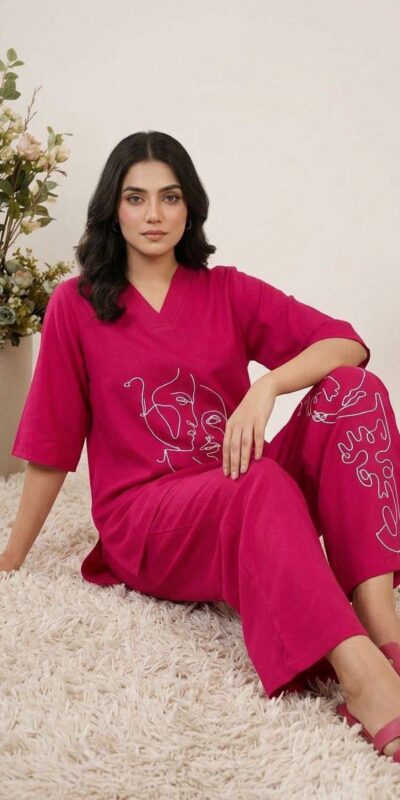 LG 2092 Rani Pink Roman Silk. Sequins Work & Embroidery Work Salwar Suit Festive Deal ₹1699. Delivery 4-6 Working Days. Shop now. | Casual Suits, Jump Suits, Creative suits, Designer Suits, Palazzo Suits, Party Wear Suits, Patiala Suits, Salwar suit, Straight Suits