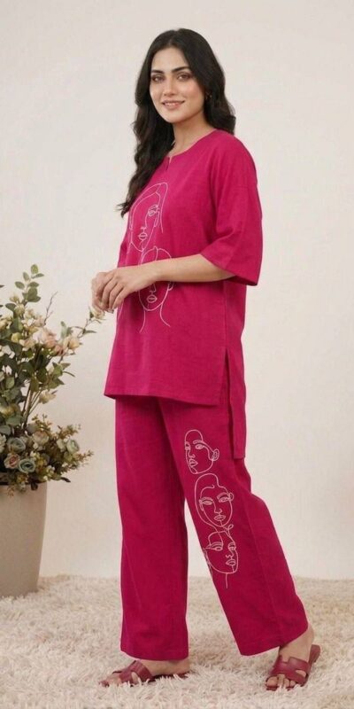 LG 2092 Rani Pink Roman Silk. Sequins Work & Embroidery Work Salwar Suit Festive Deal ₹1699. Delivery 4-6 Working Days. Shop now. | Casual Suits, Jump Suits, Creative suits, Designer Suits, Palazzo Suits, Party Wear Suits, Patiala Suits, Salwar suit, Straight Suits