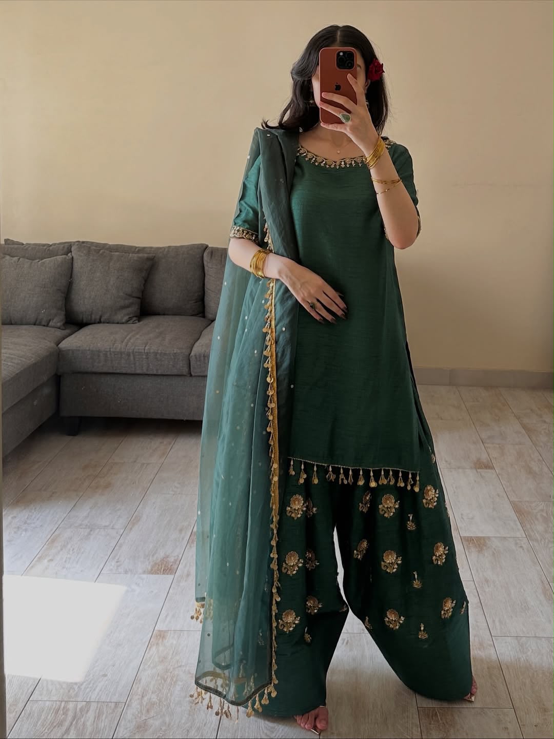 MF 535 Teal Green Aada Slab Silk Salwar Suit with Embroidery Work & Mirror Work. Festive Deal ₹2399. Delivery 4-6 Working Days. Shop now. | Casual Suits, Jump Suits, Creative suits, Designer Suits, Palazzo Suits, Party Wear Suits, Patiala Suits, Salwar suit, Straight Suits