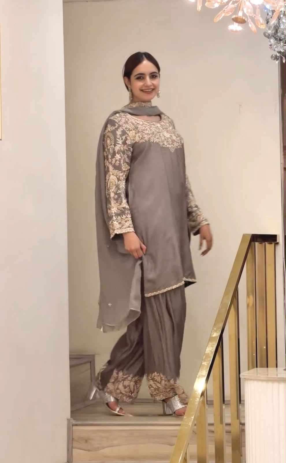 AD 242 Grey Color Chinon Silk Salwar Suit with Embroidery Work. Online Get it for ₹2249. Delivery 4-6 Working Days. Shop now. | Casual Suits, Jump Suits, Creative suits, Designer Suits, Palazzo Suits, Party Wear Suits, Patiala Suits, Salwar suit, Straight Suits