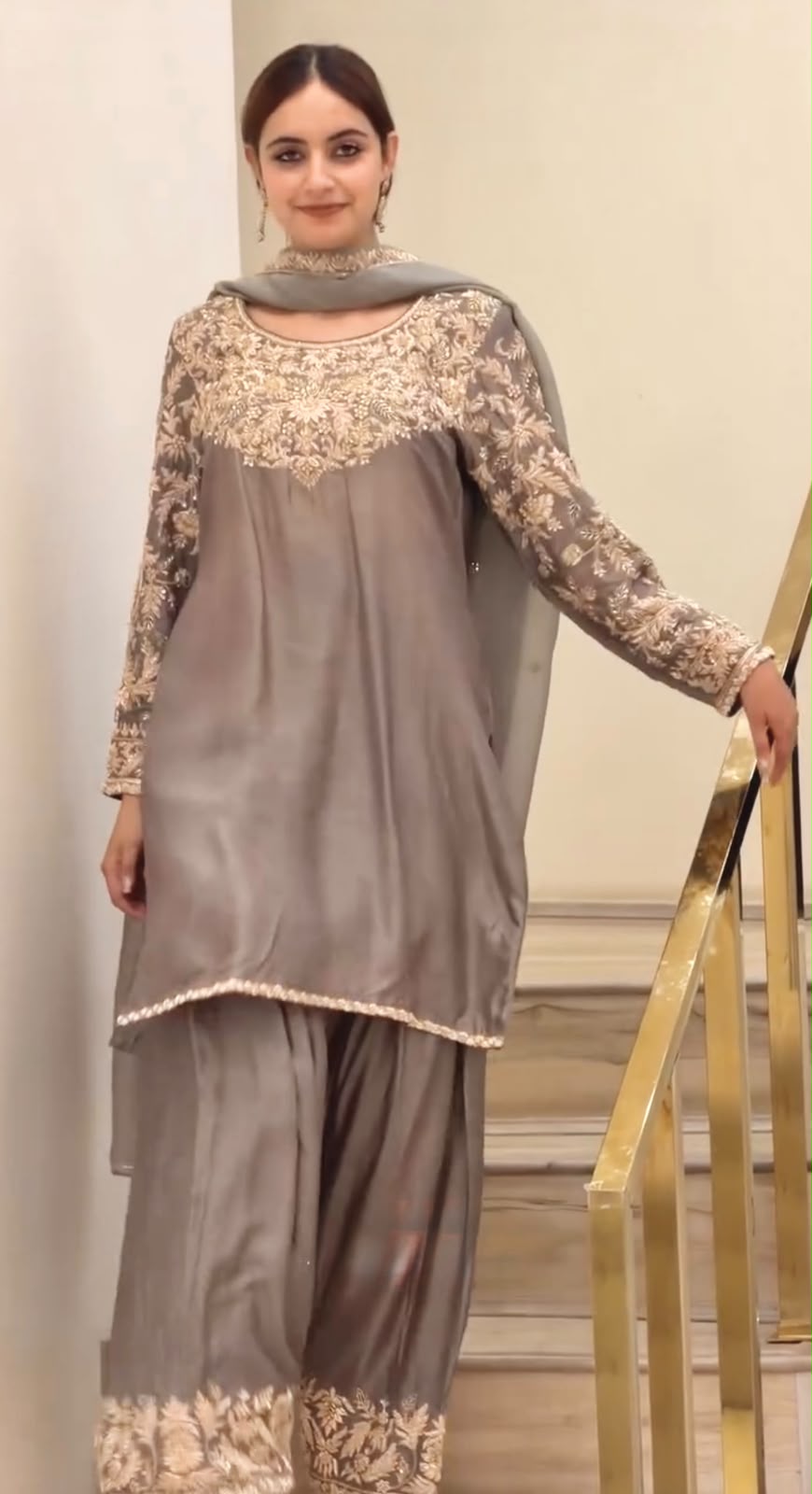 AD 242 Grey Color Chinon Silk Salwar Suit with Embroidery Work. Online Get it for ₹2249. Delivery 4-6 Working Days. Shop now. | Casual Suits, Jump Suits, Creative suits, Designer Suits, Palazzo Suits, Party Wear Suits, Patiala Suits, Salwar suit, Straight Suits