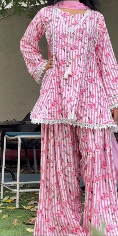 NSR 905 Pink Pure Natural Crep Salwar Suit with Moti Work & Embroidery Work. Affordable Price ₹2149. Delivery 4-6 Working Days. Shop now. | Casual Suits, Jump Suits, Creative suits, Designer Suits, Palazzo Suits, Party Wear Suits, Patiala Suits, Salwar suit, Straight Suits