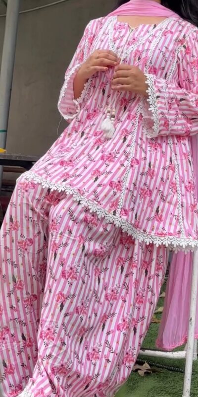 NSR 905 Pink Pure Natural Crep Salwar Suit with Moti Work & Embroidery Work. Affordable Price ₹2149. Delivery 4-6 Working Days. Shop now. | Casual Suits, Jump Suits, Creative suits, Designer Suits, Palazzo Suits, Party Wear Suits, Patiala Suits, Salwar suit, Straight Suits
