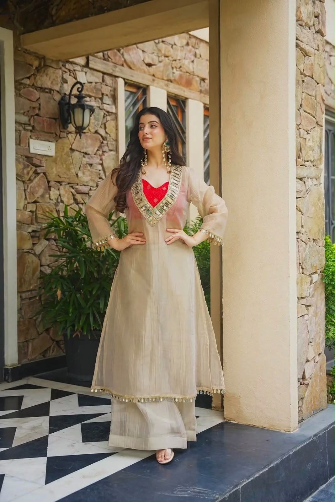 KD 1642 Chiku in Salsa Silk Embroidery Work & Sequins Work Salwar Suit . Get it for ₹2099. Delivery 4-6 Working Days. Shop now. | Casual Suits, Jump Suits, Creative suits, Designer Suits, Palazzo Suits, Party Wear Suits, Patiala Suits, Salwar suit, Straight Suits