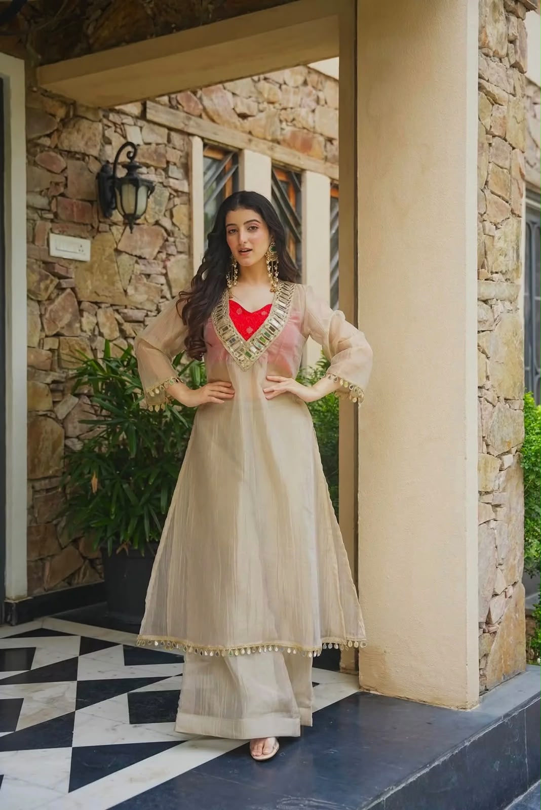 KD 1642 Chiku in Salsa Silk Embroidery Work & Sequins Work Salwar Suit . Get it for ₹2099. Delivery 4-6 Working Days. Shop now. | Casual Suits, Jump Suits, Creative suits, Designer Suits, Palazzo Suits, Party Wear Suits, Patiala Suits, Salwar suit, Straight Suits