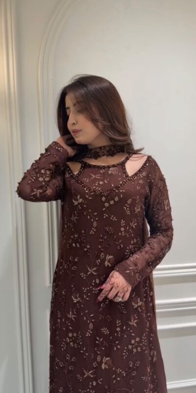 ST 1203 Wine Faux Georgette Salwar Suit erfect for Wedding, Party, Mehendi, Pongal, Reception – . Available at ₹2249 only. Delivery 4-6 Working Days | Casual Suits, Jump Suits, Creative suits, Designer Suits, Palazzo Suits, Party Wear Suits, Patiala Suits, Salwar suit, Straight Suits