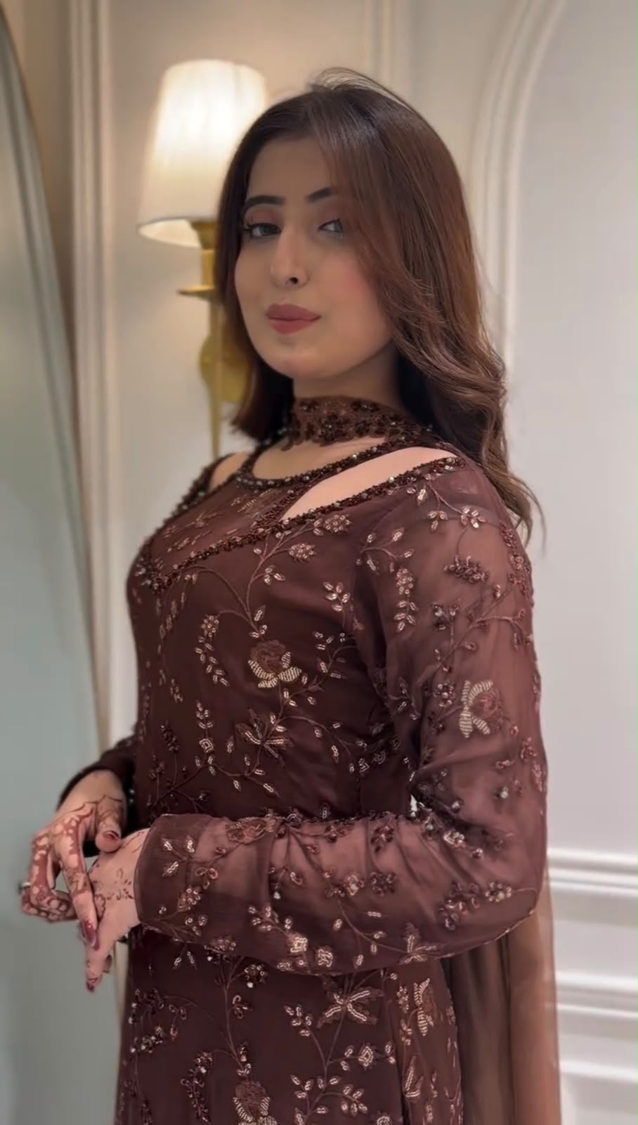 ST 1203 Wine Faux Georgette Salwar Suit erfect for Wedding, Party, Mehendi, Pongal, Reception – . Available at ₹2249 only. Delivery 4-6 Working Days | Casual Suits, Jump Suits, Creative suits, Designer Suits, Palazzo Suits, Party Wear Suits, Patiala Suits, Salwar suit, Straight Suits