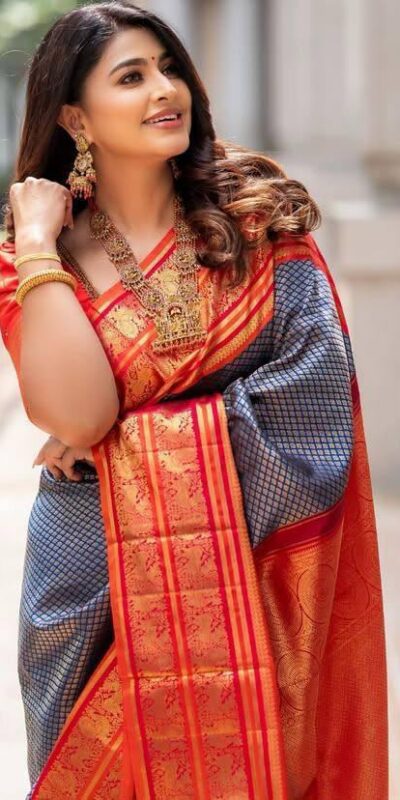 KPR 274 Grey Soft Lichi Silk Saree with Lace Work & Lace Border. Introductory Price ₹1649. Delivery 4-6 Working Days. Shop now. | Creative Sarees, Bollywood Sarees, Designer Sarees, Embroidered Sarees, Ethnic Saree, Modern Digital sarees, Party Wear Sarees, Sarees