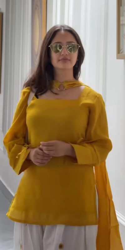NF 1295 Mustered Roman Cotton Salwar Suit with Embroidery Work. Introductory Price ₹2049. Delivery 4-6 Working Days. Shop now. | Casual Suits, Jump Suits, Creative suits, Designer Suits, Palazzo Suits, Party Wear Suits, Patiala Suits, Salwar suit, Straight Suits