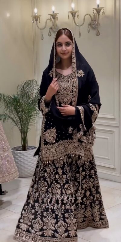 KF 1733 Black Faux Georgette Salwar Suit with Mirror Work & Embroidery Work. Get it for ₹2849. Delivery 4-6 Working Days. Shop now. | Casual Suits, Jump Suits, Creative suits, Designer Suits, Palazzo Suits, Party Wear Suits, Patiala Suits, Salwar suit, Straight Suits