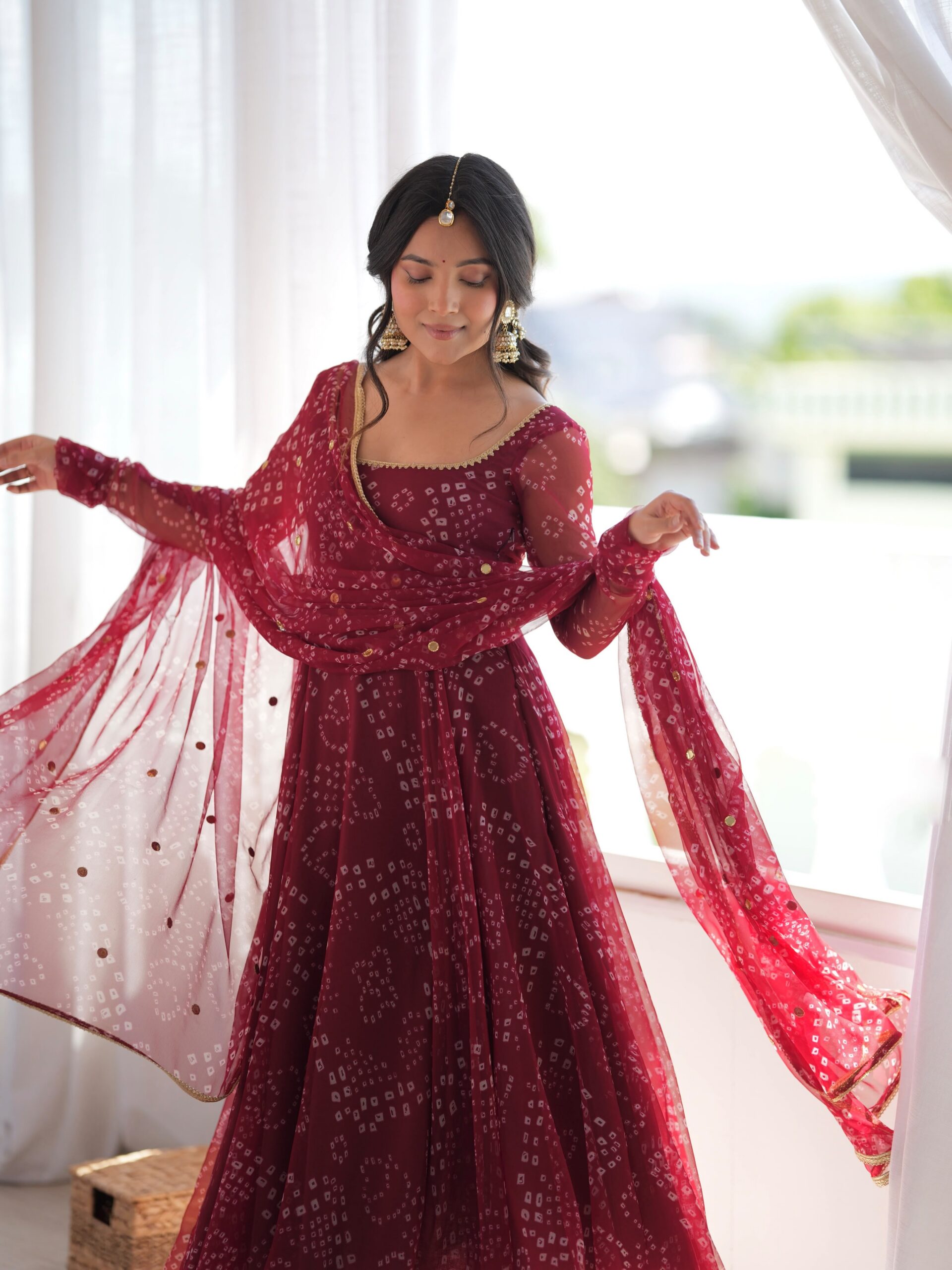 SRK 5368 Maroon Faux Georgette Salwar Suit with Mirror Work & Embroidery Work. Get it for ₹2149. Delivery 4-6 Working Days. Shop now. | Casual Suits, Jump Suits, Creative suits, Designer Suits, Palazzo Suits, Party Wear Suits, Patiala Suits, Salwar suit, Straight Suits