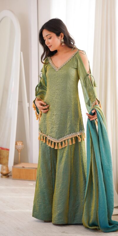 SRK 5357 Green Doremon Crush Salwar Suit Perfect for Wedding, Party, Traditional Day, Baisakhi, Karwa Chauth – . Exclusive Offer ₹2099. Delive | Casual Suits, Jump Suits, Creative suits, Designer Suits, Palazzo Suits, Party Wear Suits, Patiala Suits, Salwar suit, Straight Suits