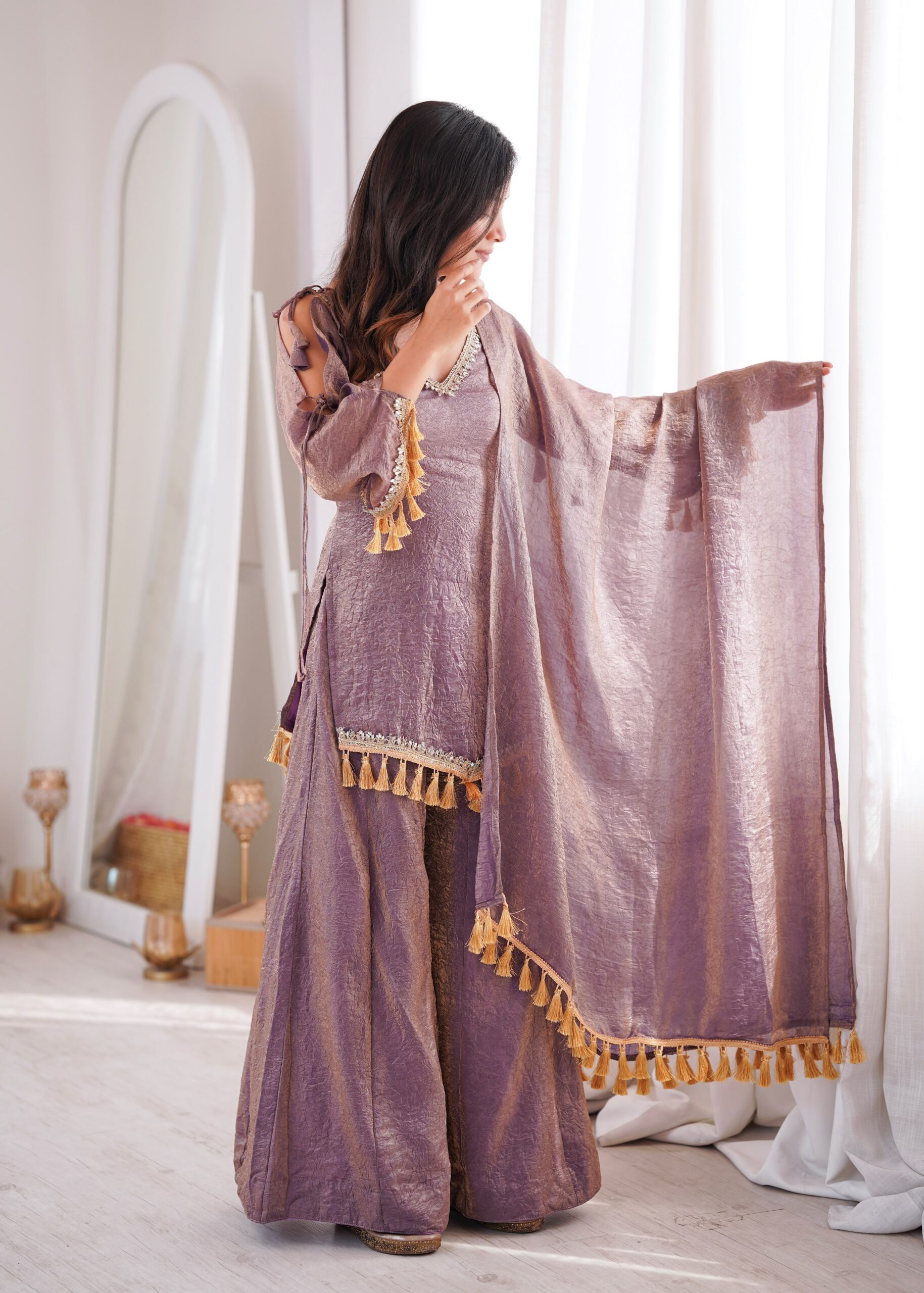 SRK 5357 Lavender Doremon Crush Salwar Suit Perfect for Wedding, Party, Traditional Day, Baisakhi, Karwa Chauth – . Exclusive Offer ₹2099. Delive | Casual Suits, Jump Suits, Creative suits, Designer Suits, Palazzo Suits, Party Wear Suits, Patiala Suits, Salwar suit, Straight Suits