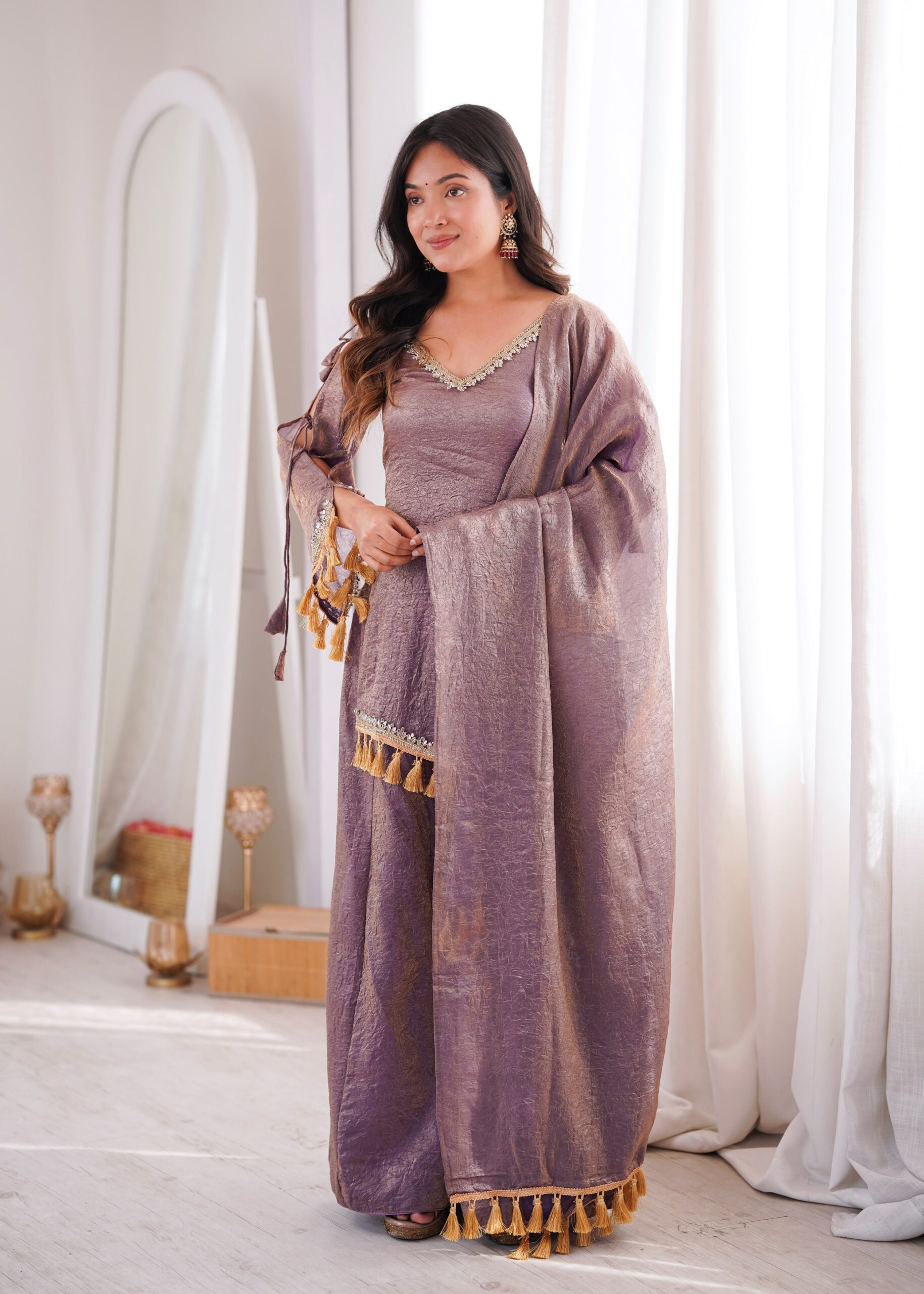 SRK 5357 Lavender Doremon Crush Salwar Suit Perfect for Wedding, Party, Traditional Day, Baisakhi, Karwa Chauth – . Exclusive Offer ₹2099. Delive | Casual Suits, Jump Suits, Creative suits, Designer Suits, Palazzo Suits, Party Wear Suits, Patiala Suits, Salwar suit, Straight Suits