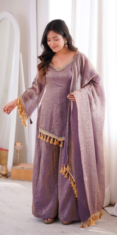 SRK 5357 Lavender Doremon Crush Salwar Suit Perfect for Wedding, Party, Traditional Day, Baisakhi, Karwa Chauth – . Exclusive Offer ₹2099. Delive | Casual Suits, Jump Suits, Creative suits, Designer Suits, Palazzo Suits, Party Wear Suits, Patiala Suits, Salwar suit, Straight Suits